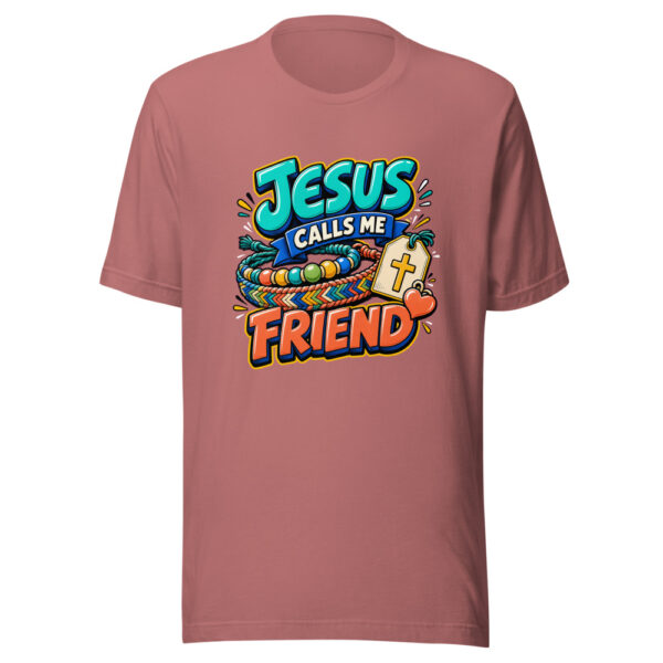 Jesus Calls Me Friend Graphic Tee mockup 21 Jesus Calls Me Friend Graphic Tee mockup 21