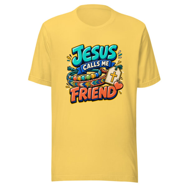 Jesus Calls Me Friend Graphic Tee mockup 6 Jesus Calls Me Friend Graphic Tee mockup 6