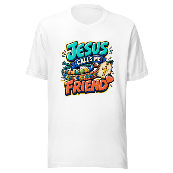 Jesus Calls Me Friend Graphic Tee mockup 8 Jesus Calls Me Friend Graphic Tee mockup 8