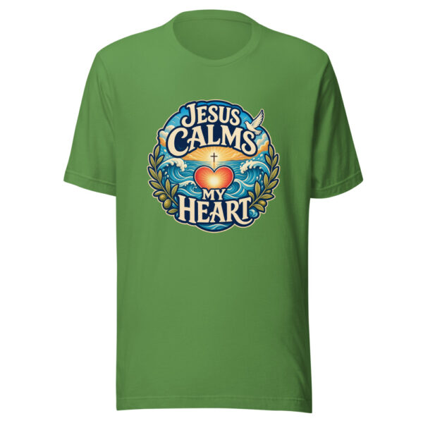 JESUS CALMS MY HEART Heartbeat-20260624-codex-fallback Graphic Tee mockup 17