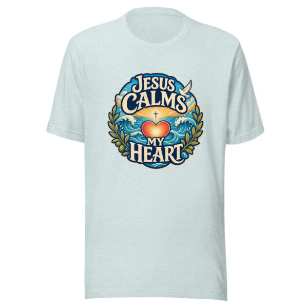 JESUS CALMS MY HEART Heartbeat-20260624-codex-fallback Graphic Tee mockup 22