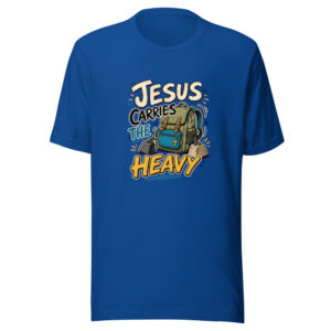 Jesus Carries The Heavy Heartbeat-20260629T105650Z Graphic Tee front view