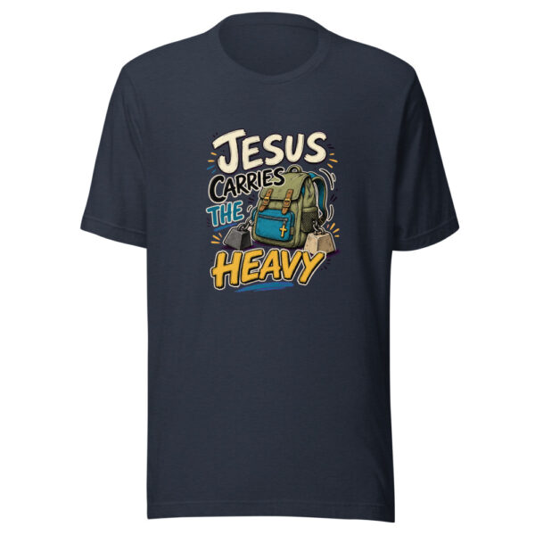 Jesus Carries The Heavy Heartbeat-20260629T105650Z Graphic Tee mockup 13