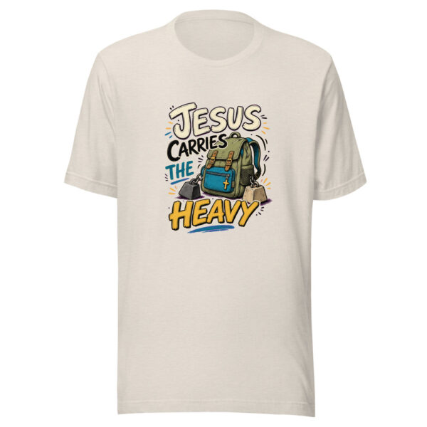 Jesus Carries The Heavy Heartbeat-20260629T105650Z Graphic Tee mockup 14