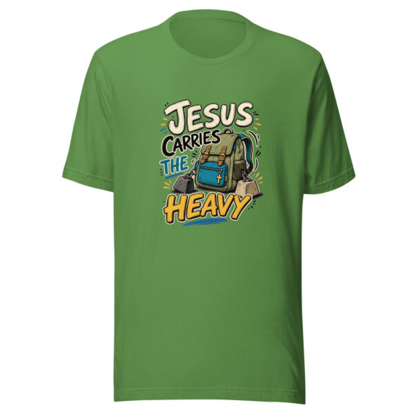 Jesus Carries The Heavy Heartbeat-20260629T105650Z Graphic Tee mockup 16