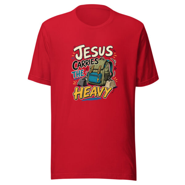 Jesus Carries The Heavy Heartbeat-20260629T105650Z Graphic Tee mockup 19