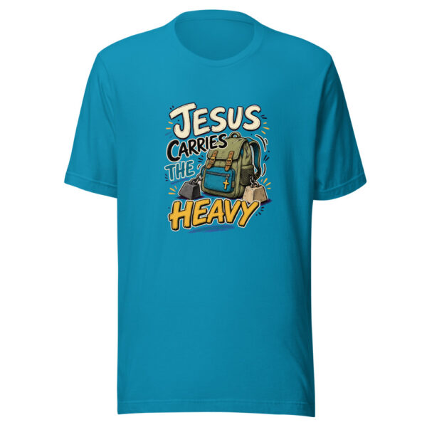Jesus Carries The Heavy Heartbeat-20260629T105650Z Graphic Tee mockup 2