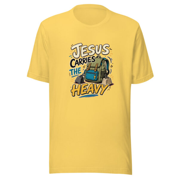 Jesus Carries The Heavy Heartbeat-20260629T105650Z Graphic Tee mockup 20