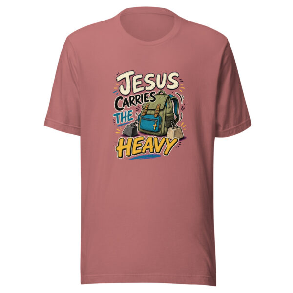 Jesus Carries The Heavy Heartbeat-20260629T105650Z Graphic Tee mockup 21