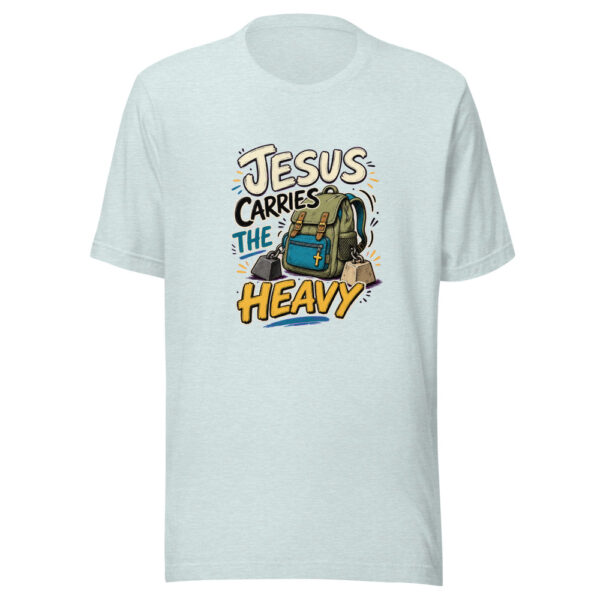 Jesus Carries The Heavy Heartbeat-20260629T105650Z Graphic Tee mockup 22