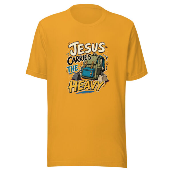 Jesus Carries The Heavy Heartbeat-20260629T105650Z Graphic Tee mockup 3