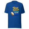 Jesus Christ The Same - Hebrews 13:8 Graphic Tee front view
