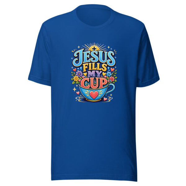 JESUS FILLS MY CUP Heartbeat-20260622-codex-fallback Graphic Tee front view