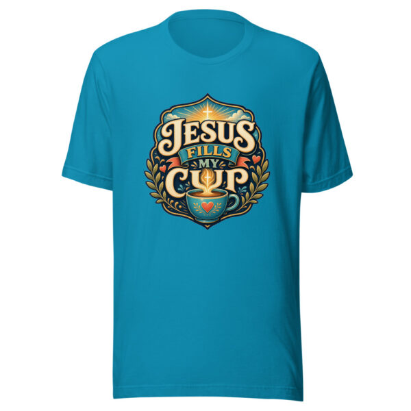 JESUS FILLS MY CUP Heartbeat-20260624-codex-fallback Graphic Tee mockup 2
