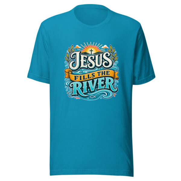 JESUS FILLS THE RIVER Heartbeat-20260621-codex-fallback Graphic Tee mockup 2