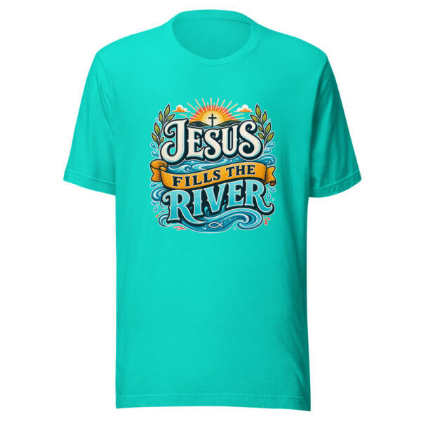 JESUS FILLS THE RIVER Heartbeat-20260621-codex-fallback Graphic Tee mockup 4