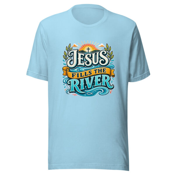 JESUS FILLS THE RIVER Heartbeat-20260621-codex-fallback Graphic Tee mockup 5