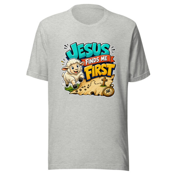 Jesus Finds Me First Graphic Tee mockup 11