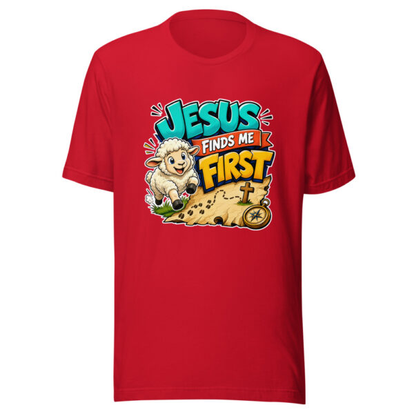 Jesus Finds Me First Graphic Tee mockup 20