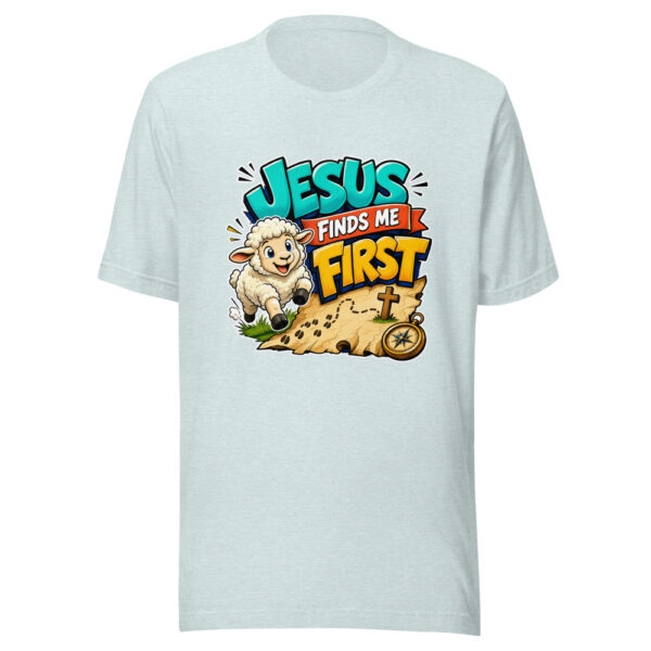 Jesus Finds Me First Graphic Tee mockup 22