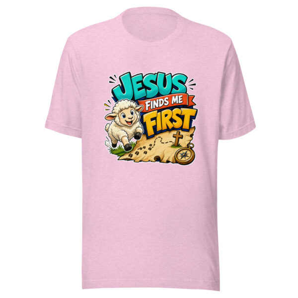 Jesus Finds Me First Graphic Tee mockup 23