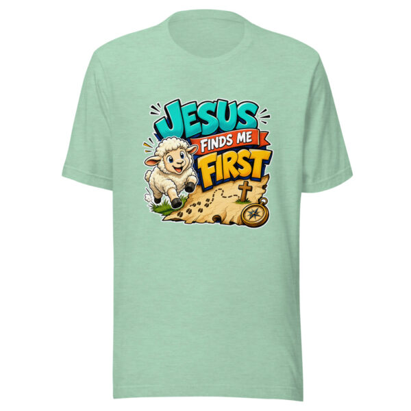 Jesus Finds Me First Graphic Tee mockup 24