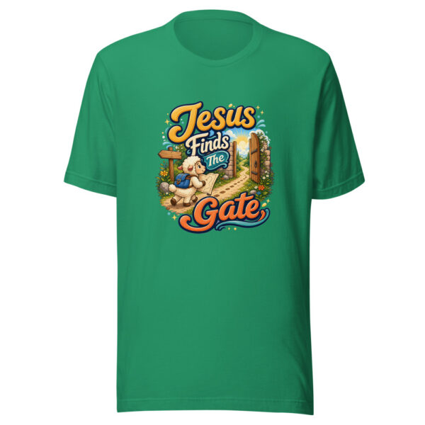 Jesus Finds The Gate Graphic Tee mockup 15 Jesus Finds The Gate Graphic Tee mockup 15