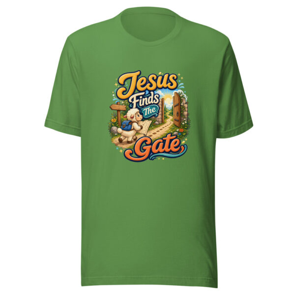Jesus Finds The Gate Graphic Tee mockup 16 Jesus Finds The Gate Graphic Tee mockup 16