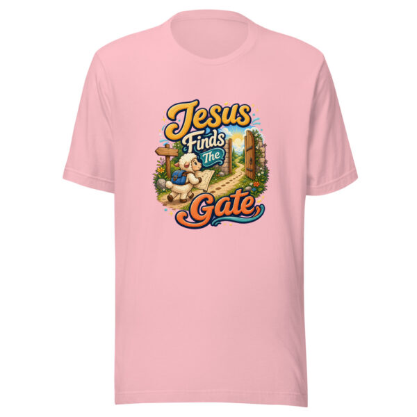 Jesus Finds The Gate Graphic Tee mockup 18 Jesus Finds The Gate Graphic Tee mockup 18