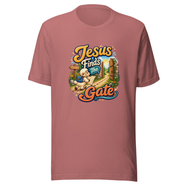 Jesus Finds The Gate Graphic Tee mockup 21 Jesus Finds The Gate Graphic Tee mockup 21
