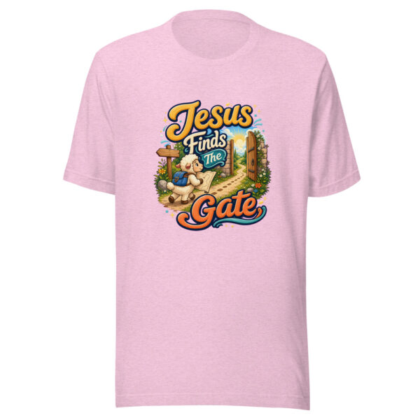 Jesus Finds The Gate Graphic Tee mockup 23 Jesus Finds The Gate Graphic Tee mockup 23