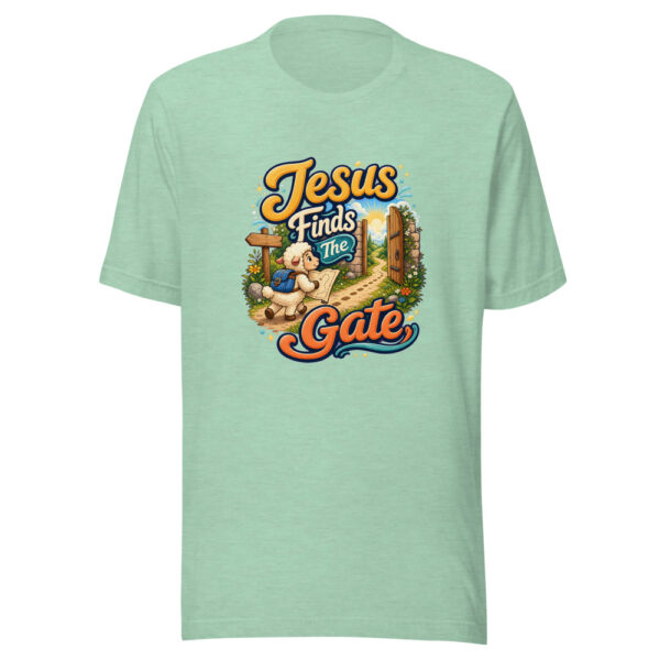 Jesus Finds The Gate Graphic Tee mockup 24 Jesus Finds The Gate Graphic Tee mockup 24
