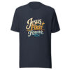 Jesus First Forever Graphic Tee mockup 13