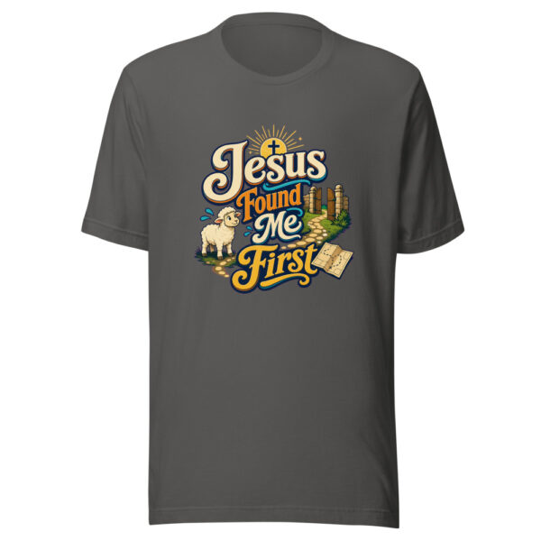 Jesus Found Me First Graphic Tee mockup 10 Jesus Found Me First Graphic Tee mockup 10