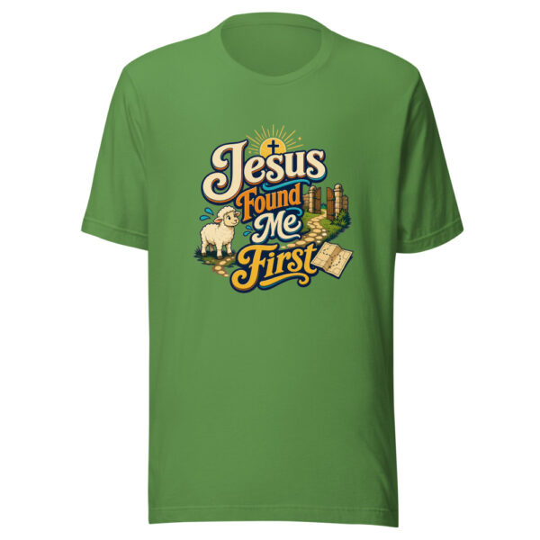 Jesus Found Me First Graphic Tee mockup 16 Jesus Found Me First Graphic Tee mockup 16