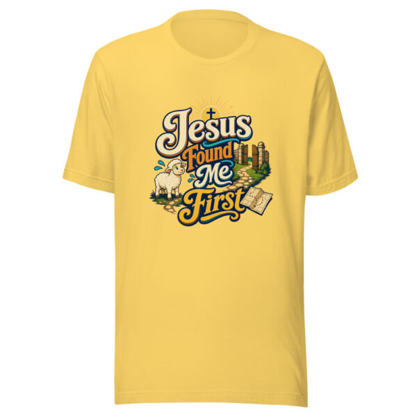 Jesus Found Me First Graphic Tee mockup 20 Jesus Found Me First Graphic Tee mockup 20
