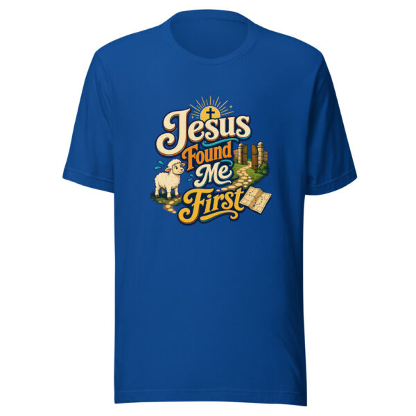 Jesus Found Me First Graphic Tee mockup 4 Jesus Found Me First Graphic Tee mockup 4