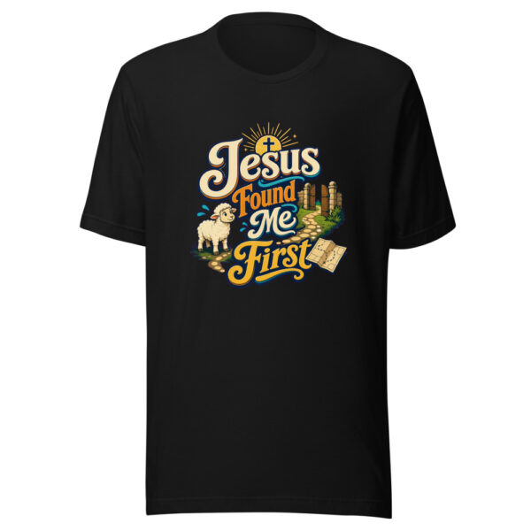Jesus Found Me First Graphic Tee mockup 7 Jesus Found Me First Graphic Tee mockup 7