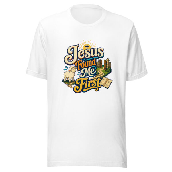 Jesus Found Me First Graphic Tee mockup 8 Jesus Found Me First Graphic Tee mockup 8