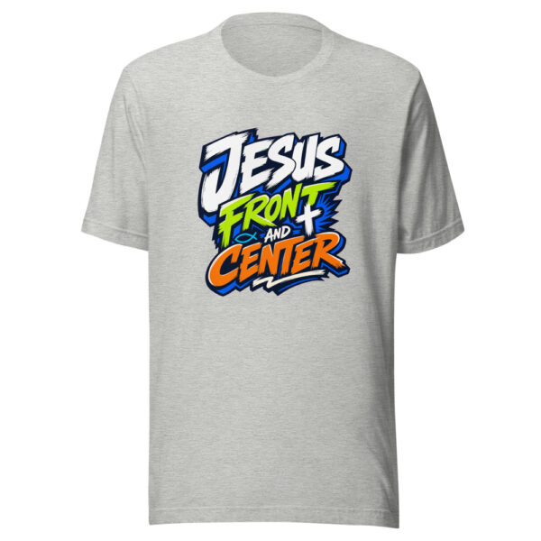 Jesus Front And Center Graphic Tee mockup 11 Jesus Front And Center Graphic Tee mockup 11