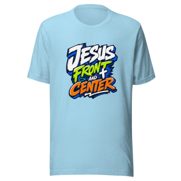 Jesus Front And Center Graphic Tee mockup 17 Jesus Front And Center Graphic Tee mockup 17
