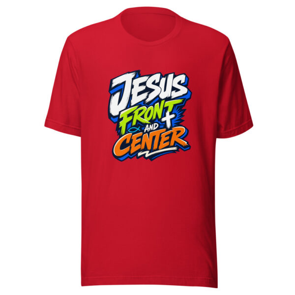 Jesus Front And Center Graphic Tee mockup 19 Jesus Front And Center Graphic Tee mockup 19
