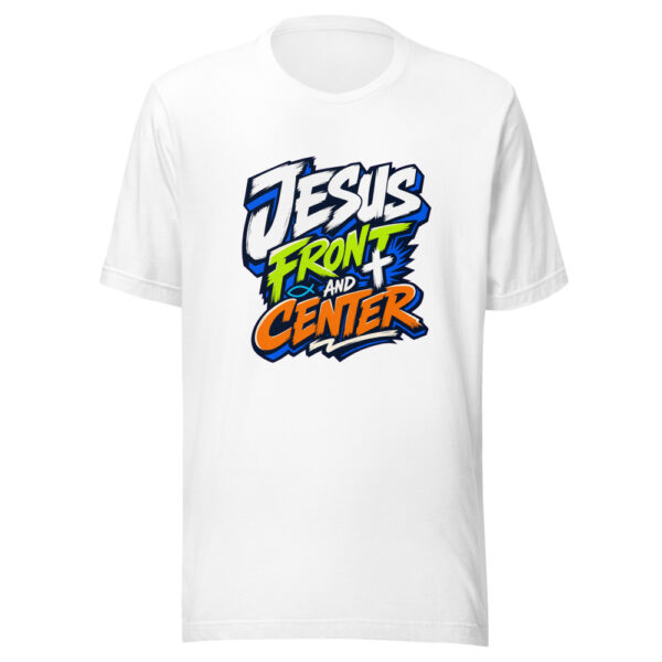 Jesus Front And Center Graphic Tee mockup 8 Jesus Front And Center Graphic Tee mockup 8