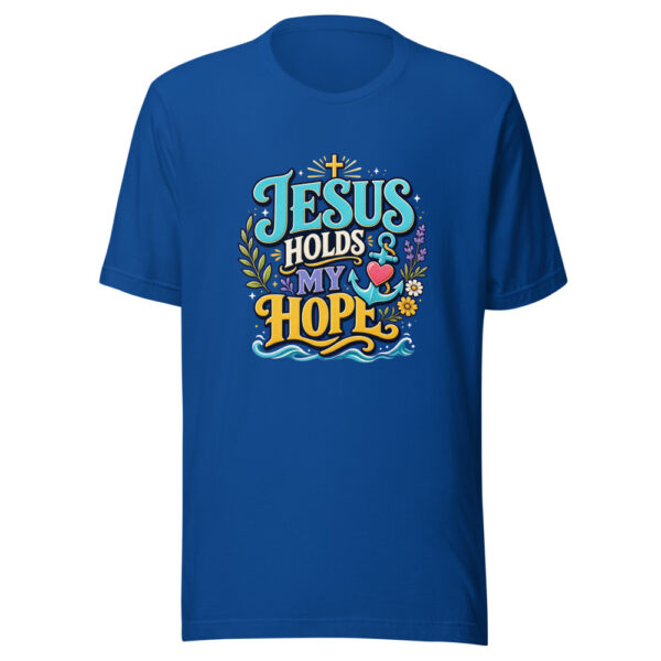 JESUS HOLDS MY HOPE Heartbeat-20260622-codex-fallback Graphic Tee front view