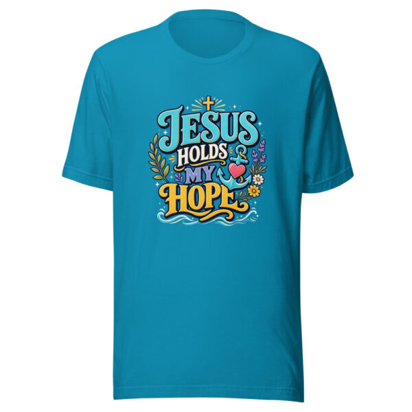 JESUS HOLDS MY HOPE Heartbeat-20260622-codex-fallback Graphic Tee mockup 2