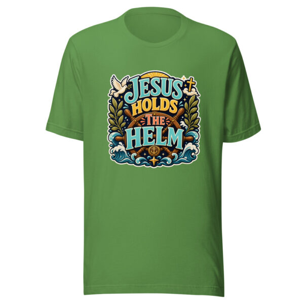 JESUS HOLDS THE HELM Heartbeat-20260623-codex-fallback Graphic Tee mockup 17