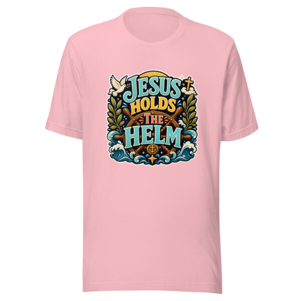 JESUS HOLDS THE HELM Heartbeat-20260623-codex-fallback Graphic Tee mockup 19