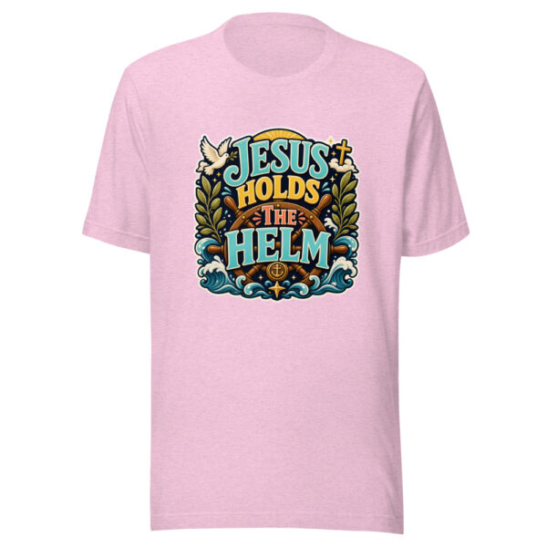 JESUS HOLDS THE HELM Heartbeat-20260623-codex-fallback Graphic Tee mockup 23