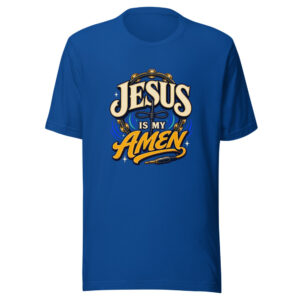 Jesus Is My Amen Heartbeat-20260630T091441Z Graphic Tee mockup 1 Jesus Is My Amen Heartbeat-20260630T091441Z Graphic Tee front view