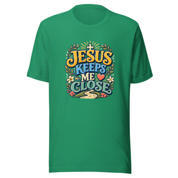 JESUS KEEPS ME CLOSE Heartbeat-20260622-codex-fallback Graphic Tee mockup 16